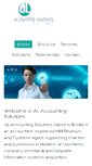 Mobile Screenshot of alaccountingsolutions.com