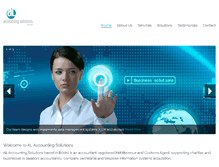 Tablet Screenshot of alaccountingsolutions.com